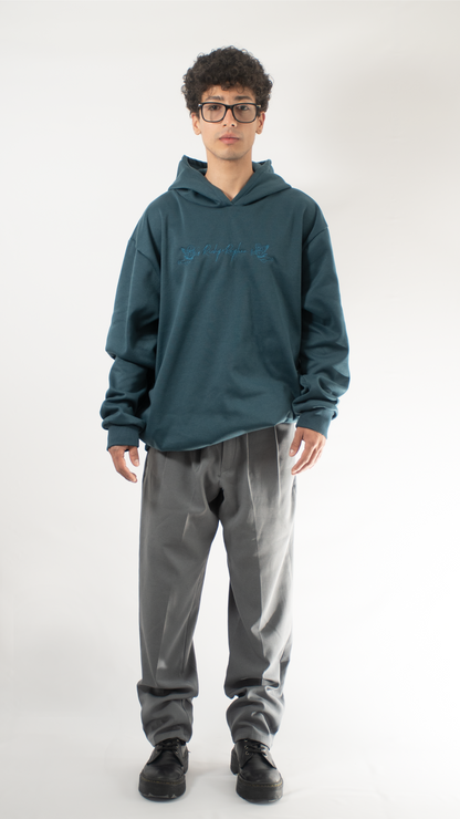 Hoodie básica azul marino