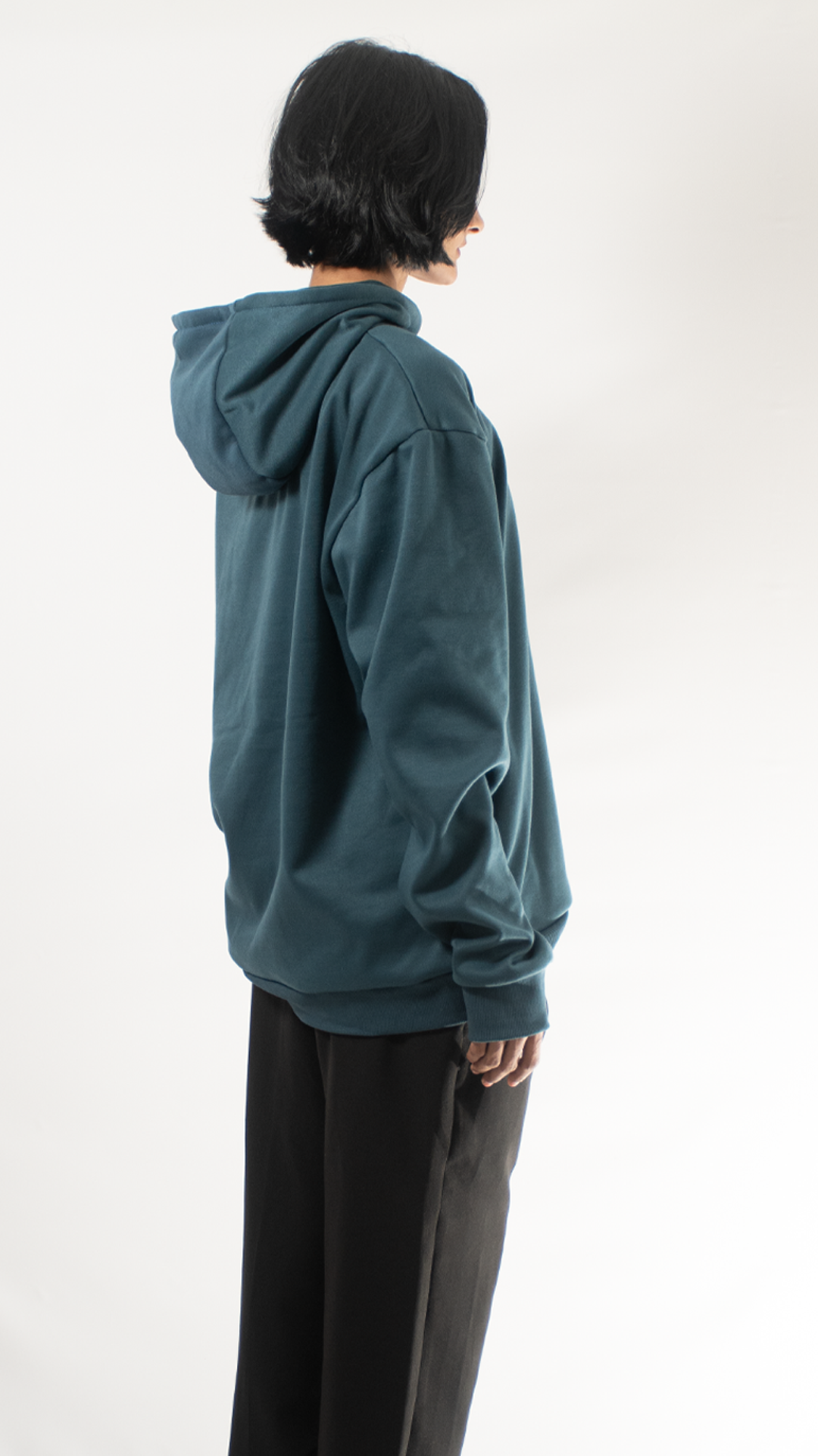 Hoodie básica azul marino
