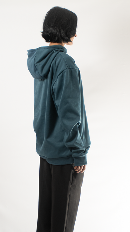 Hoodie básica azul marino