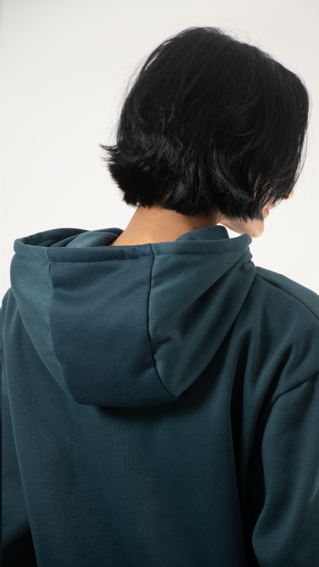Hoodie básica azul marino