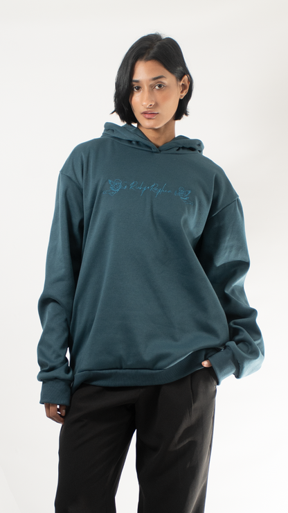 Hoodie básica azul marino