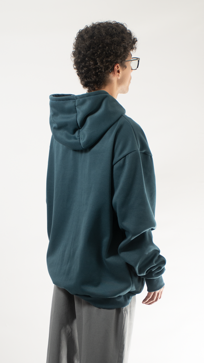 Hoodie básica azul marino
