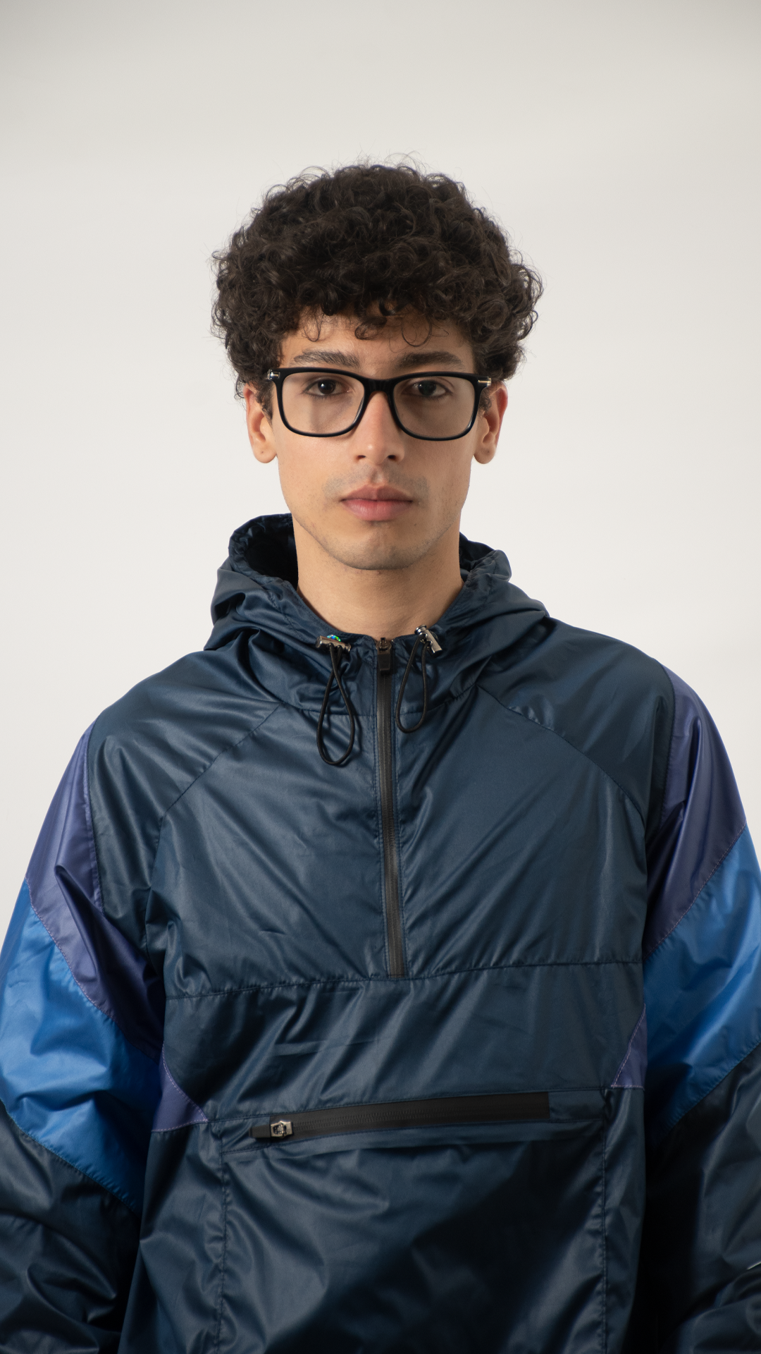 Chaqueta cortavientos azul unisex