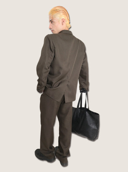 Traje sastre verde