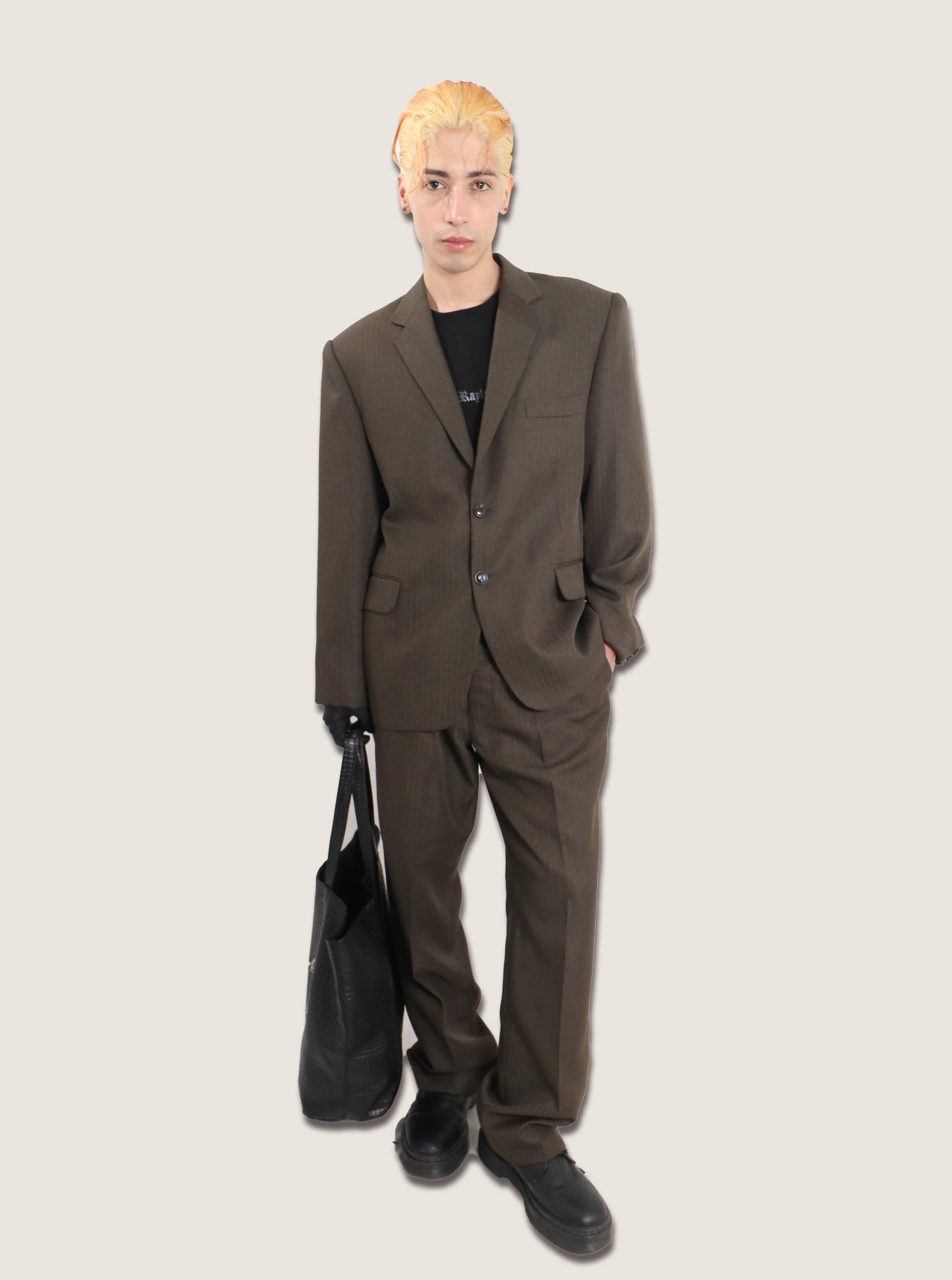 Traje sastre verde