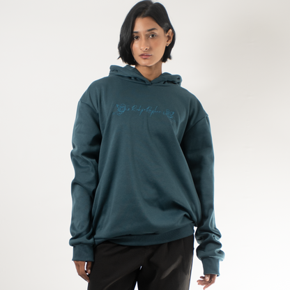 Hoodie básica azul marino