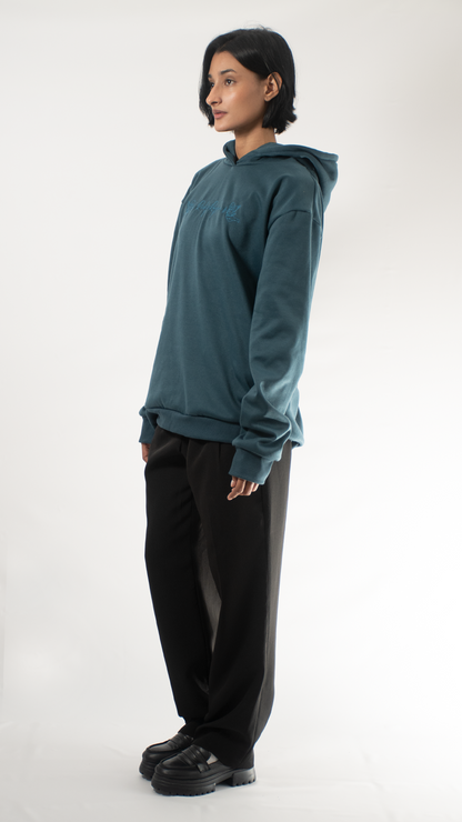 Hoodie básica azul marino