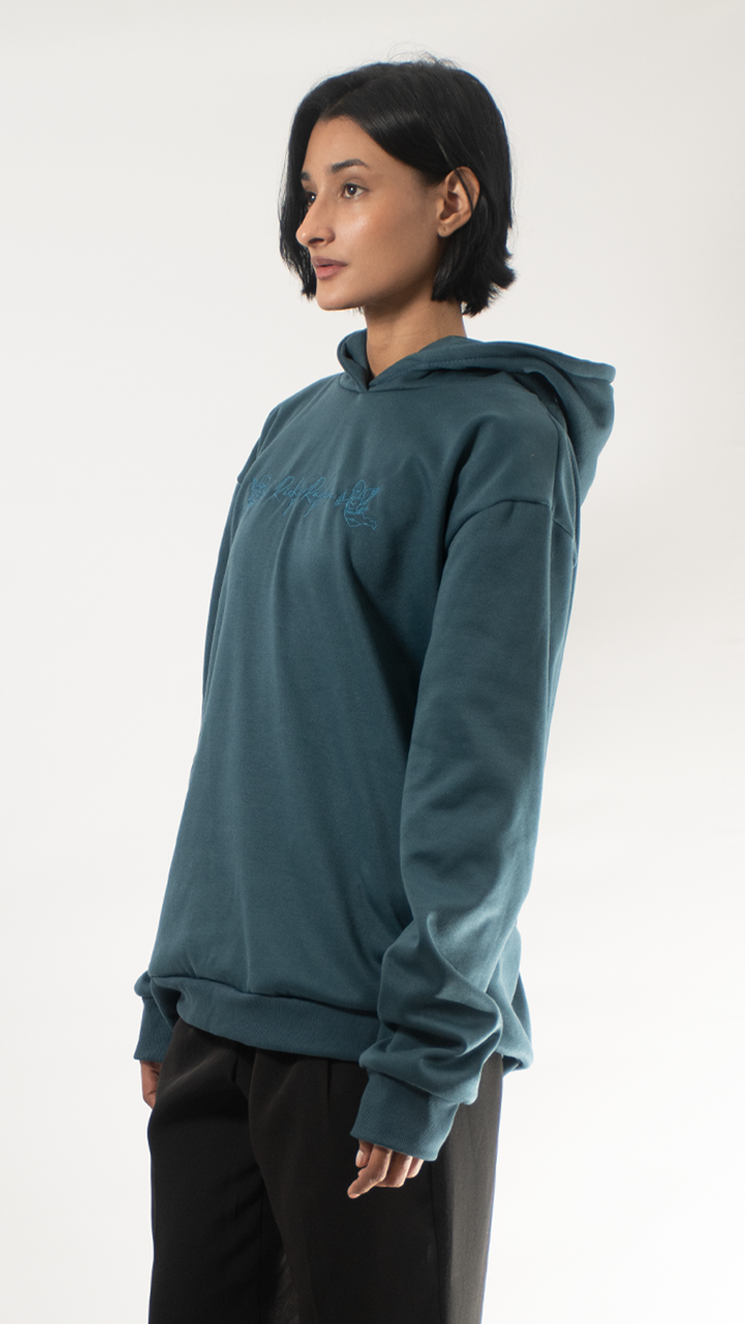 Hoodie básica azul marino